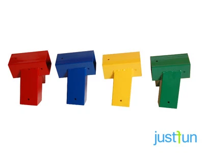 Schaukelverbinder Kantholz 90 x 90 mm 100° Rohrverbindungsstück Rohrverbinder