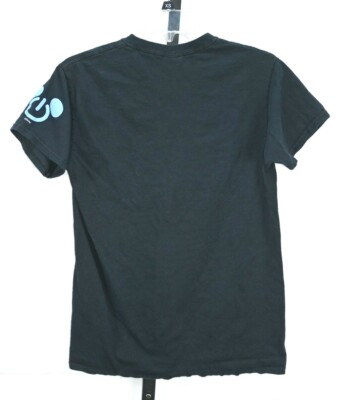 Disney Tech Black Heavy Cotton Pullover Short Sleeve T-Shirt Size