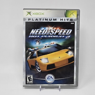 #ad #ad Need for Speed Hot Pursuit 2 Original Xbox Platinum Hits CIB COMPLETE amp; TESTED $15.95