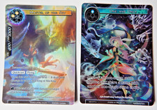FORCE OF WILL ADVENT OF THE DEMON KING ,MASTER OF THE SKY & ONE & ONLY ART CARDS