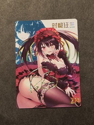 KURUMI TOKISAKI - DATE A LIVE -GODDESS STORY - ZR -HOLO CARD - WAIFU - NEAR MINT
