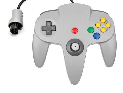 Controller Manette N64 filaire pour Nintendo 64 - Gris - 第 1/9 張圖片
