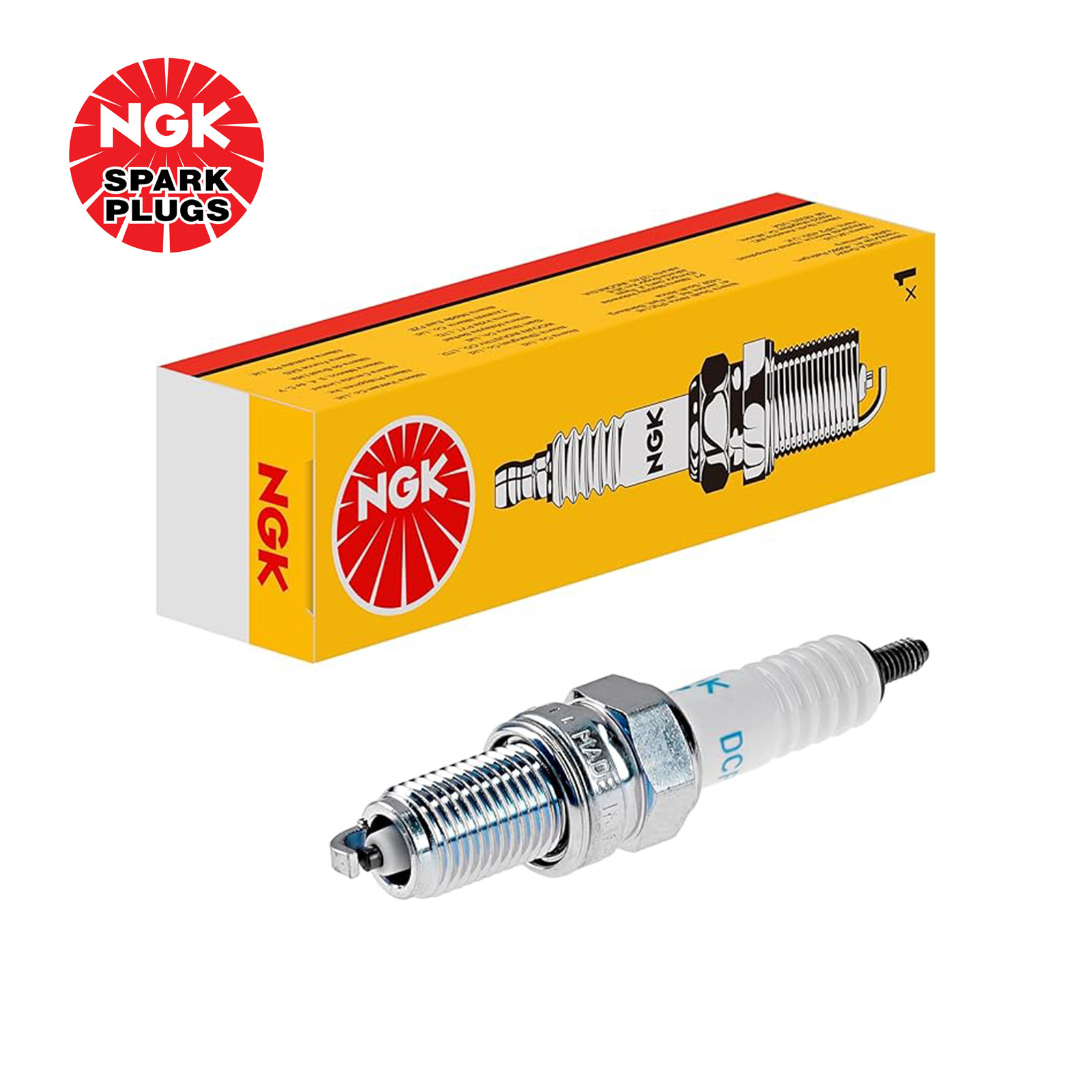 NGK 3932 DCPR7E Nickel Spark Plug Copper Core Spark for Car Bike Marine Use