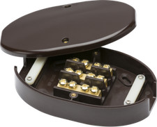 Knightsbridge 60 AMP 3 Terminal Junction Box Heavy Duty Cooker Shower