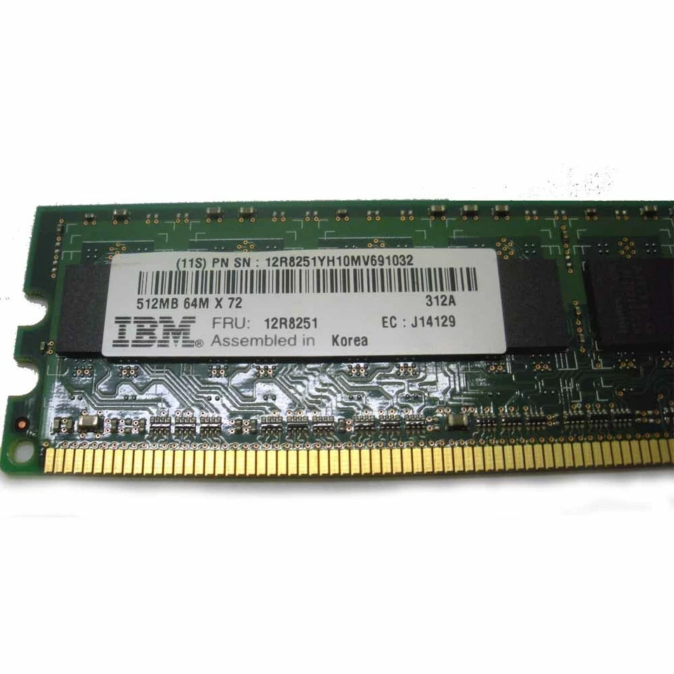 IBM 12R8251 Memory 512MB PC2-4200 DDR2-533MHz - Image 4 of 4