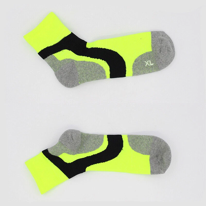 Pro Men Women Compression Running Cotton Ankle Socks Gym Basketball Sports Socks - Image 3 of 4