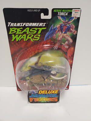 Transformers Beast Wars Deluxe Fuzors Heroic Maximal Torca New Kenner