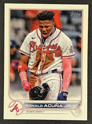 Ronald Acuna Jr 2022 Topps Series 1 #200 Atlanta Braves