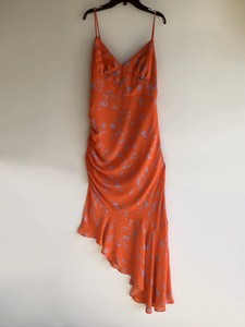 nicholas orange dress