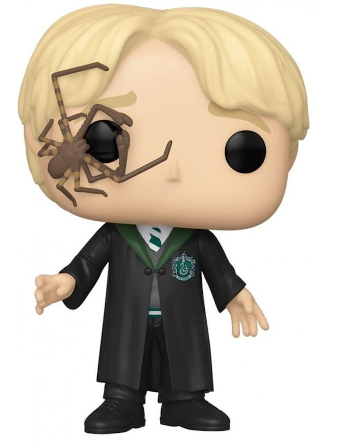 FUNKO POP HARRY POTTER DRACO MALFOY WHIP SPIDER 117 VINYL FIGURE NEW!