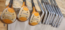 Vintage MacGregor Jack Nicklaus Golden Bear 1,3,5 Woods  3,4,5,6,7,8,9 RH