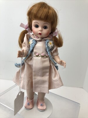 8'' Madame Alexander Doll  A Gift From Grandma  Redhead Pigtails No Box #C