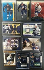 Alexander Steen 10 Card Lot 1 Rookie 2007-08 SPx Spectrum #83 Jersey /25
