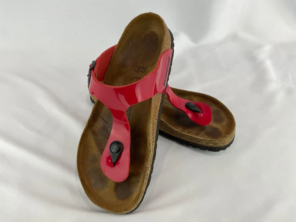 Gizeh hotsell red birkenstock