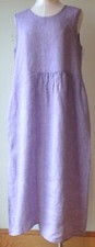 FLAX Designs Linen Sybil Dress 1G 2G 3G NWT Linen Dress AMETHYST