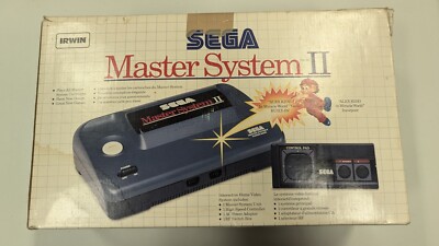 SEGA MASTER SYSTEM本体 Sega Master System II 2 Console w/ Box & Controller Tested