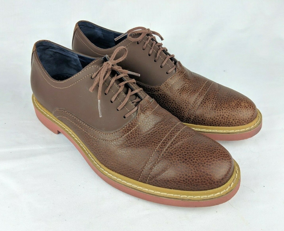 Cole Haan Shoes /Oxford Brown Pebbled Leather /Men\'s Size 13 D Men main image 4