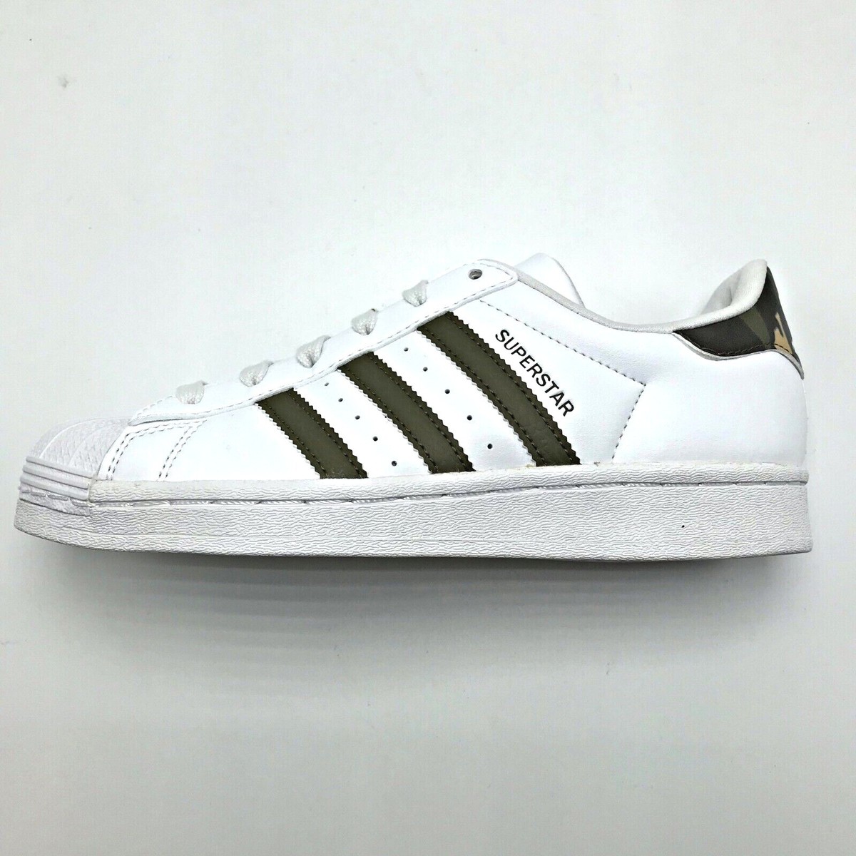 Adidas Originals Superstar J Cloud White Camo Youth shoes