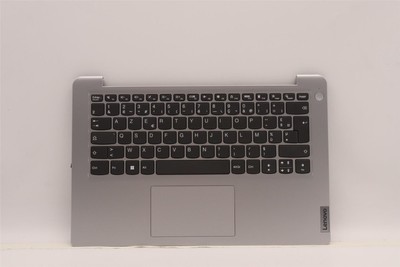 Lenovo IdeaPad 1 14IGL7 Keyboard Palmrest Top Cover French Silver  