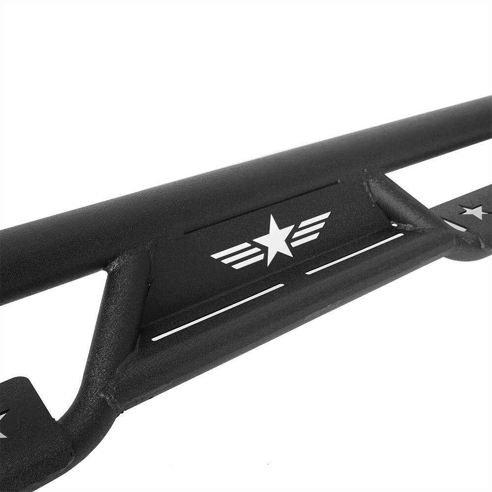 Pair Side Steps Running Boards Nerf Bars for Jeep Wrangler JL 2018-2026 4 Door thumbnail 11