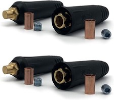 Welding Cable Quick Connector Pair Dinsestyle 100amp200amp 64 1025 Sqmm 2set NEW
