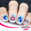 Ornament Stencils for Nails, Christmas Nail Stickers, Nail Art, Nail ...