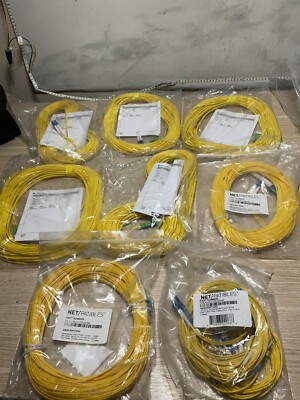 8 Fiber Optic Cable Yellow Patch Cord NEW/JUA2370