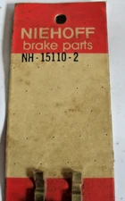 New Niehoff Made in the USA Brake Parts NH - 15110 - 2