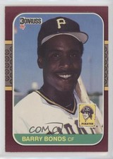 1987 Donruss Opening Day Box Set ( Pictured) Barry Bonds #163 4g0