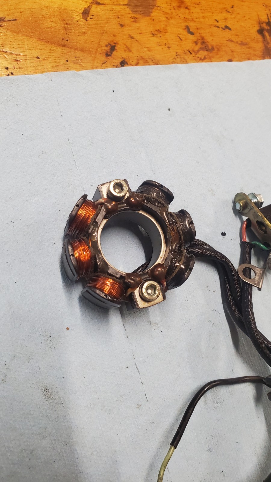 2006 Kawasaki KX250f Stator Coil