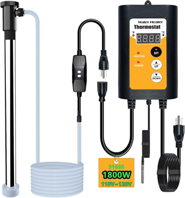 #ad #ad 1800W Immersion Water Heater with Thermostat Controlled for Baptistry Baptismal $283.99