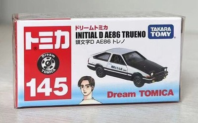 Takara Tomy Dream Tomica 145 INITIAL D AE86 Trueno Mini Diecast Car
