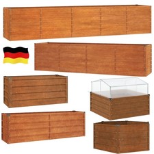 Cortenstahl Hochbeet Pflanzbeet Gemüsebeet Gartenbeet Pflanzkasten Blumenbeet