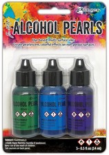 Tim Holtz Alcohol Ink Pearls Kits 3/Pkg-Kit 6