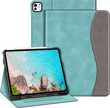 Funda tipo folio para iPad Pro 13 pulgadas (M5) 2025 / (M4) 2024 Funda protectora con soporte