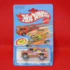 Hot Wheels 1982 Baja Breaker Orange Van w/ Flames, Vintage Mattel No 2022 In Box