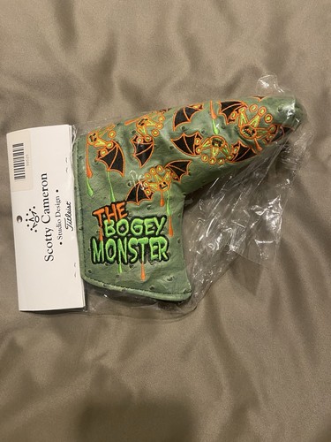Scotty Cameron 2010 Halloween The Bogey Monster Putter Headcover