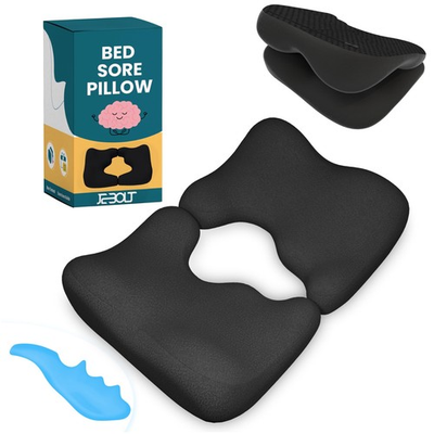#ad #ad Memory Foam Bed Sore Cushion with T Shaped Cutout – Pressure Relief Pillow $43.35