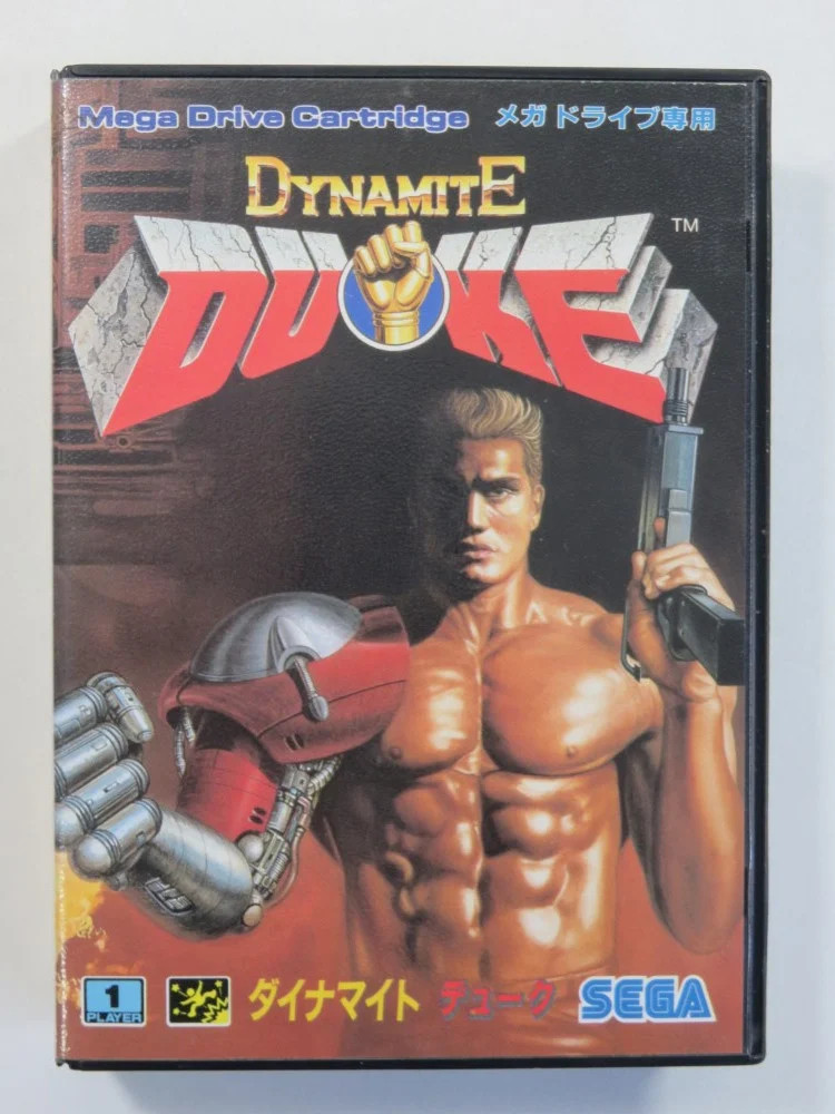 DYNAMITE DUKE SEGA MEGADRIVE (MD) NTSC-JAPAN (COMPLETE - GOOD CONDITION)