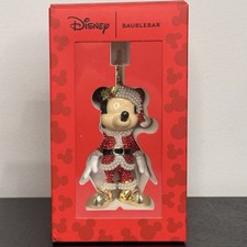 BaubleBar NEW Disney Santa Mickey Mouse Christmas Bag Charm Keychain