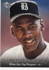 1994 Upper Deck Baseball Michael Jordan card #45 White Sox Top Prospect - Barons