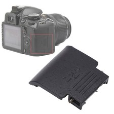 Camera Memory Card Door Cover For D3100 Lightweight Black Plastic Use