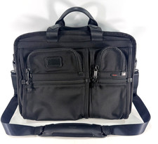 TUMI Alpha T-Pass 26514DH 16" Ballistic Nylon Laptop Briefcase w/Shoulder Strap