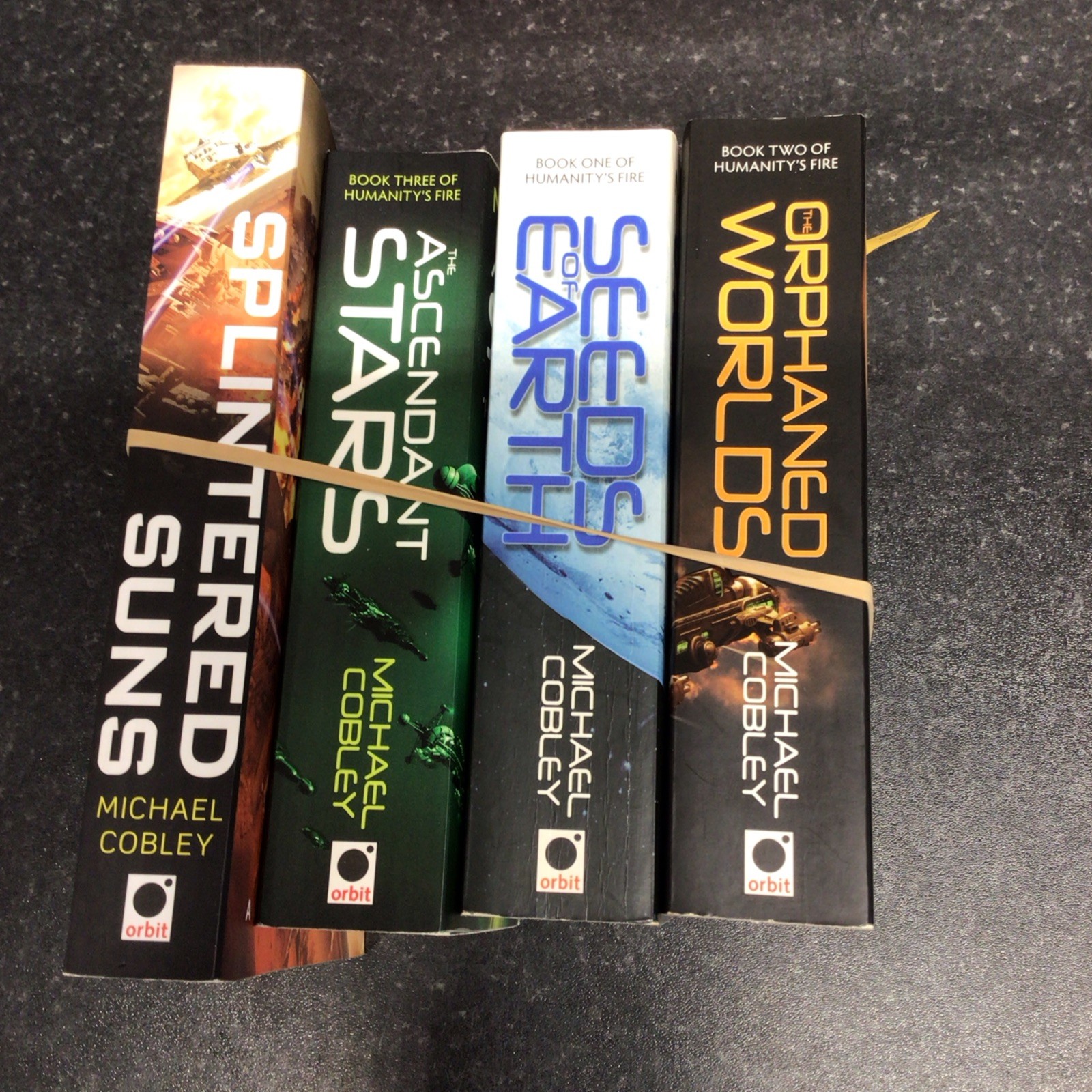 4 x Michael Cobley Paperback Book Bundle