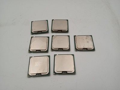Lot of 7 - Intel Core 2 Duo Desktop CPU Processor E7500 E8400 E8500 E8600 -RR