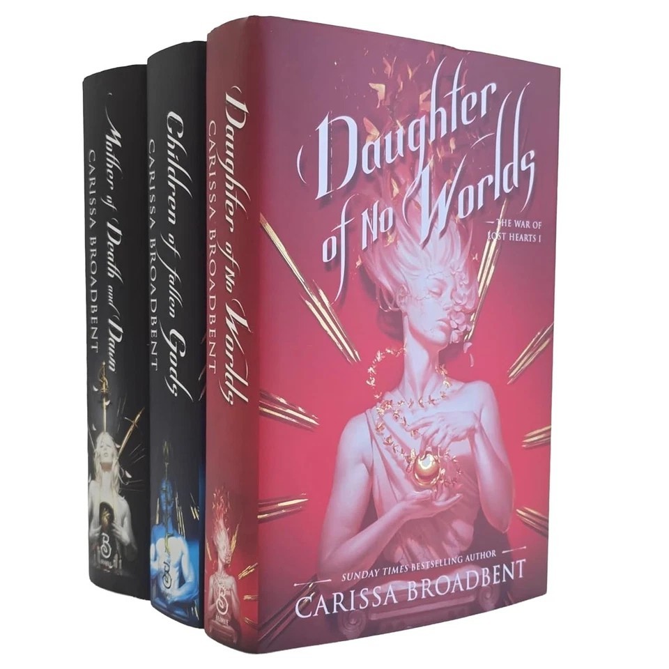 The War of Lost Hearts Trilogy by Carissa Broadbent 3 Books Collection Set