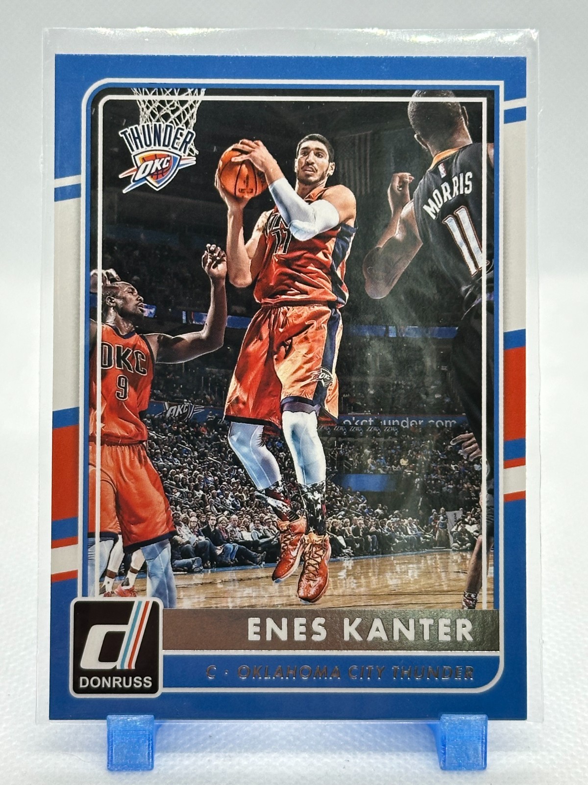Enes Kanter 2015-16 Panini Donruss #51 Oklahoma City Thunder