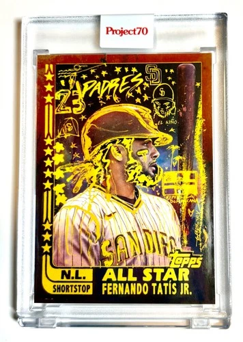 2021 Topps Project 70   ~  Fernando Tatis Jr.  ~  by Gregory Siff  ~