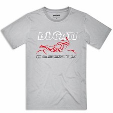 Herren T-Shirt Originale Ducati DesertX Grey ...