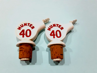 2-Vintage Hunter  Bottle Pourer Spout topper